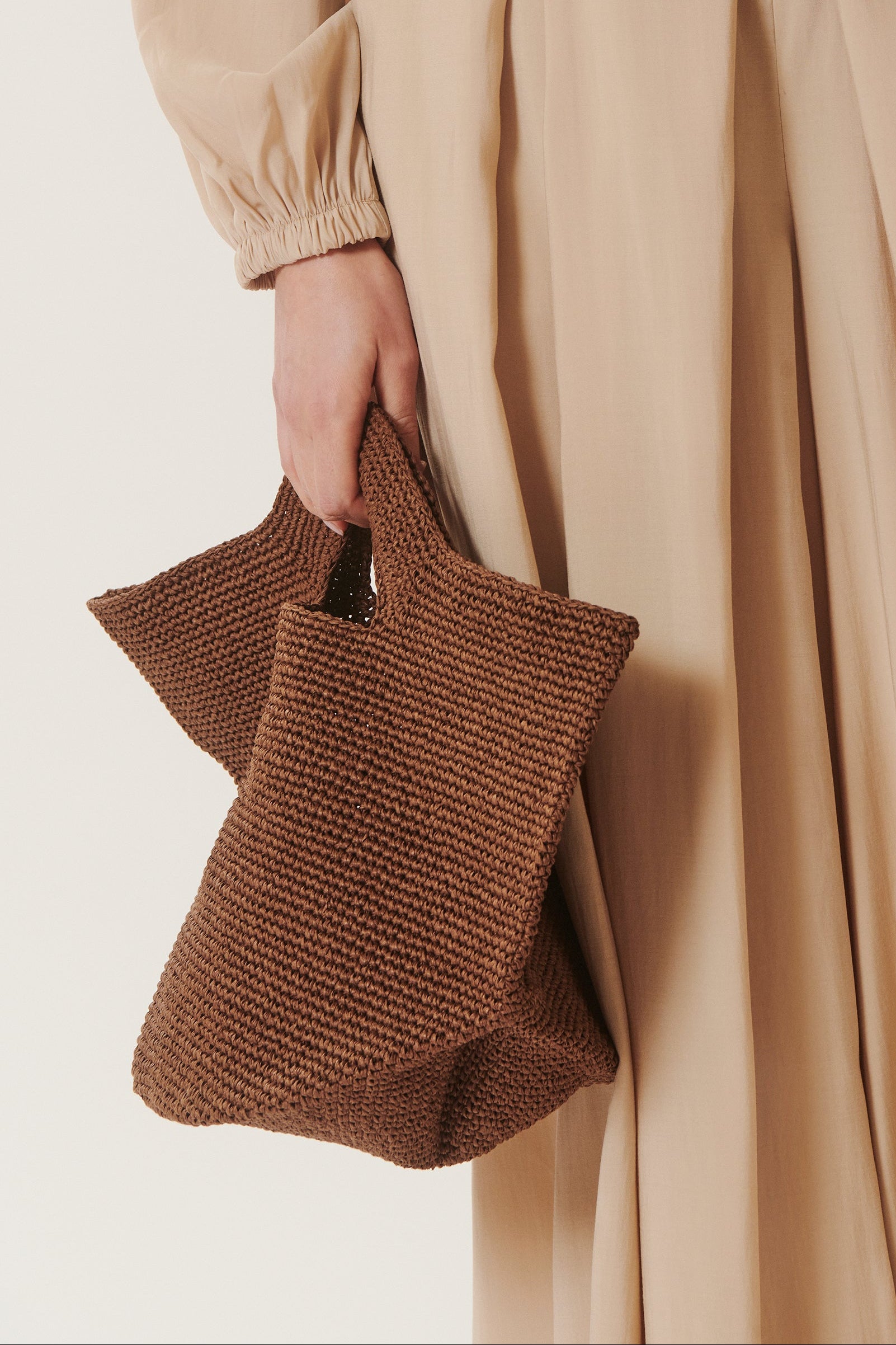 Fedor | Half-moon woven bag