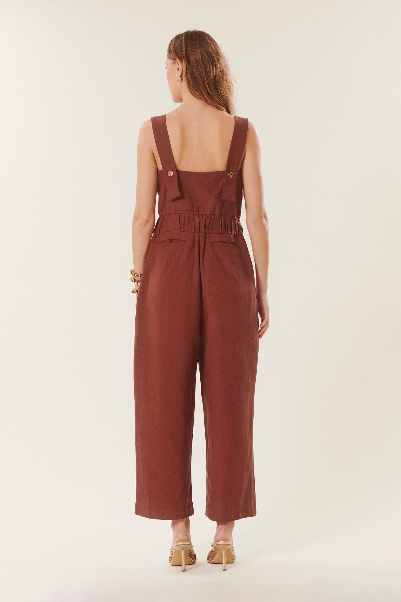 Teresa | Tuta pantalone con bottoni