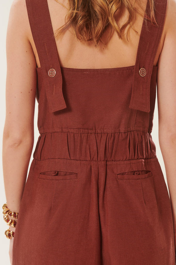 Teresa | Tuta pantalone con bottoni