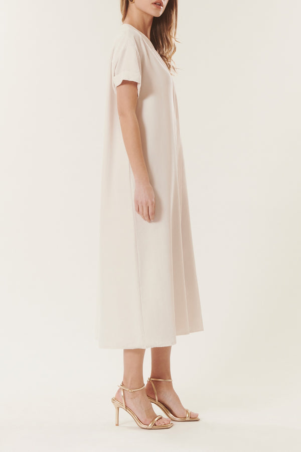 Terry | Robe midi fluide