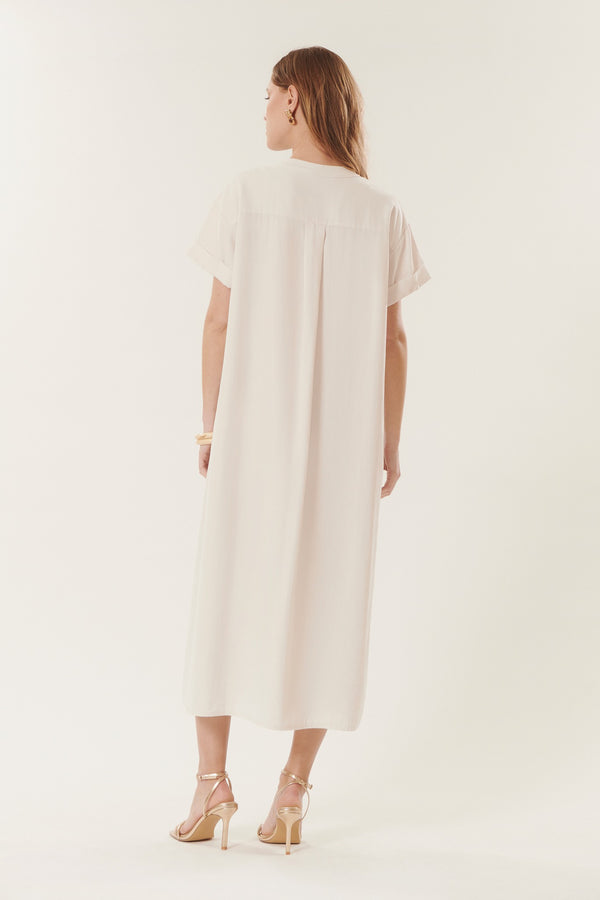 Terry | Robe midi fluide
