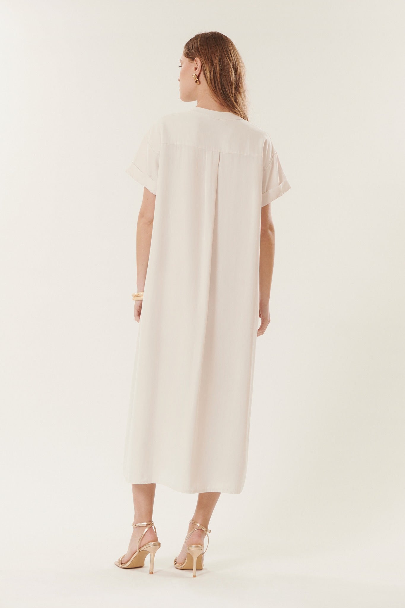 Terry | Flowing midi dress