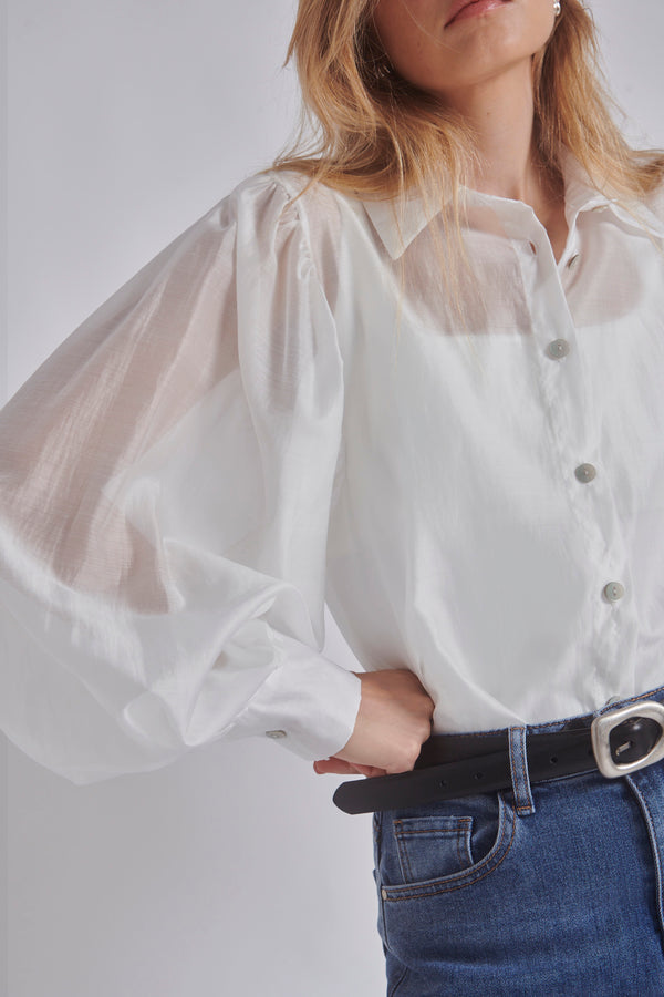 Windy | Blouse en voile transparent