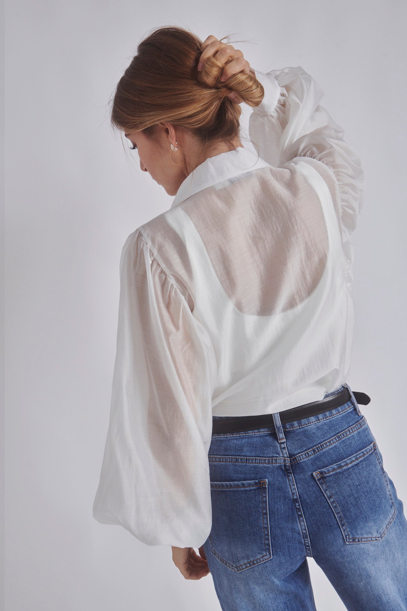 Windy | Blouse en voile transparent