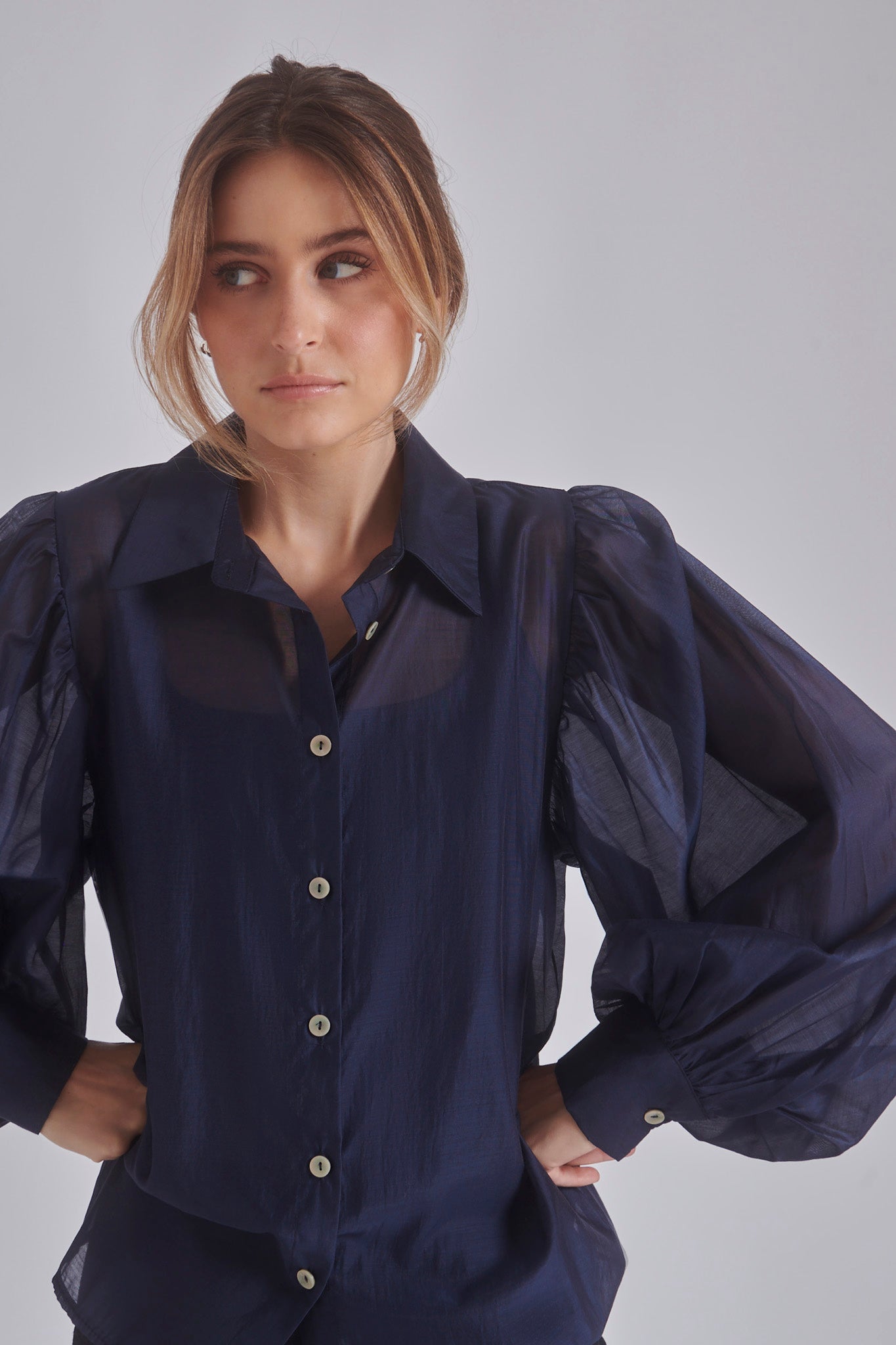 Windy | Blouse en voile transparent