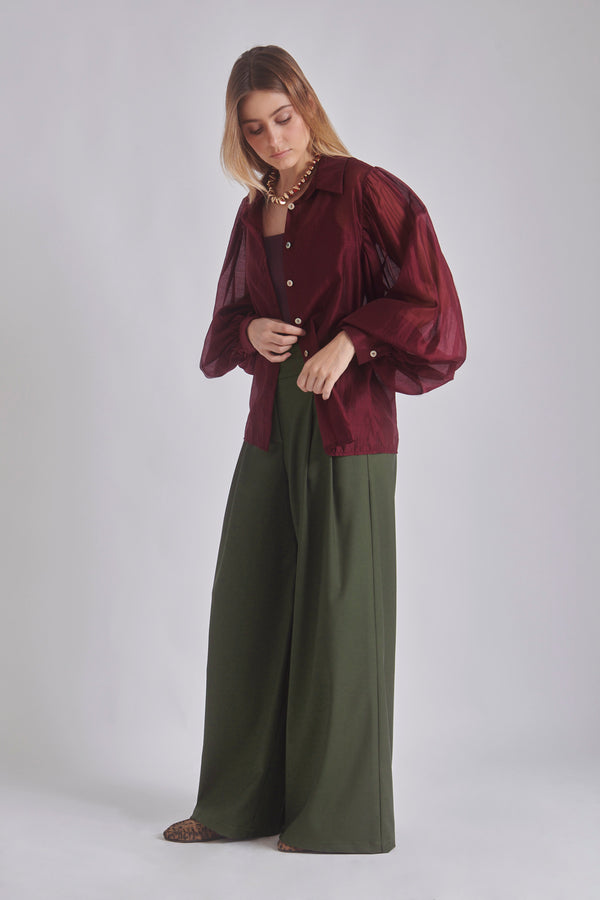 Windy | Blouse en voile transparent