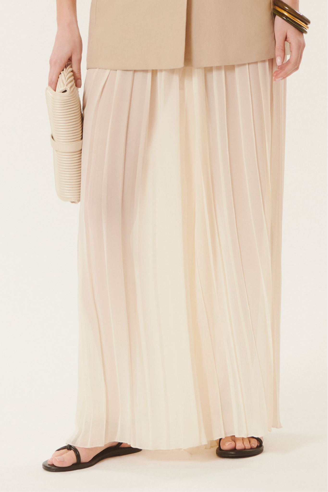 Hugh | Pantaloni larghi con pieghe