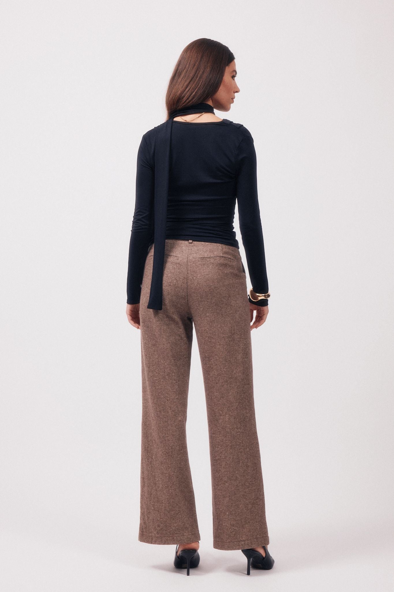 Albert | Drape collar top