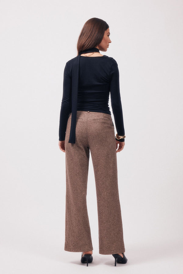 Albert | Drape collar top