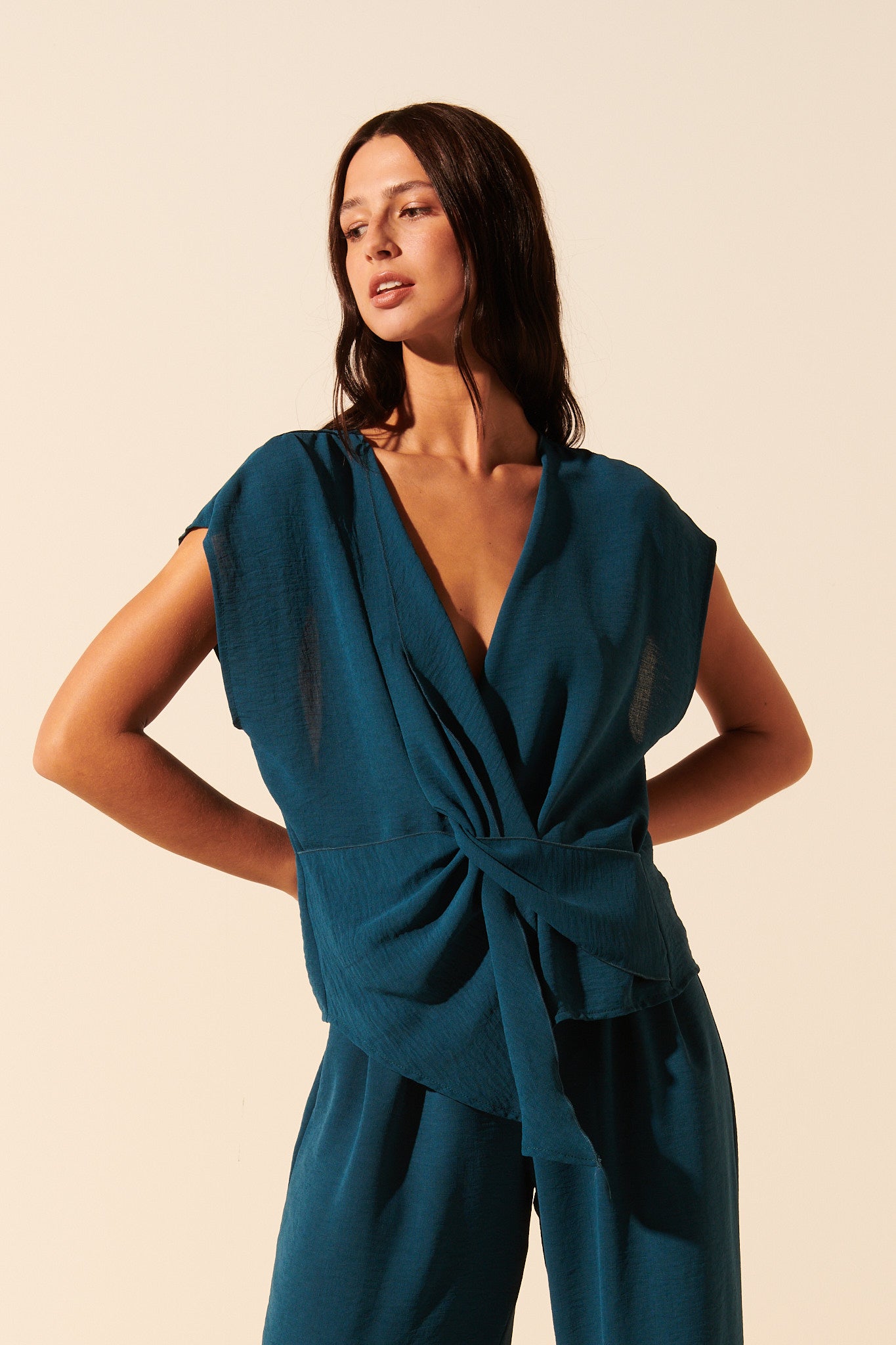 Annalivia | Blouse cache-coeur