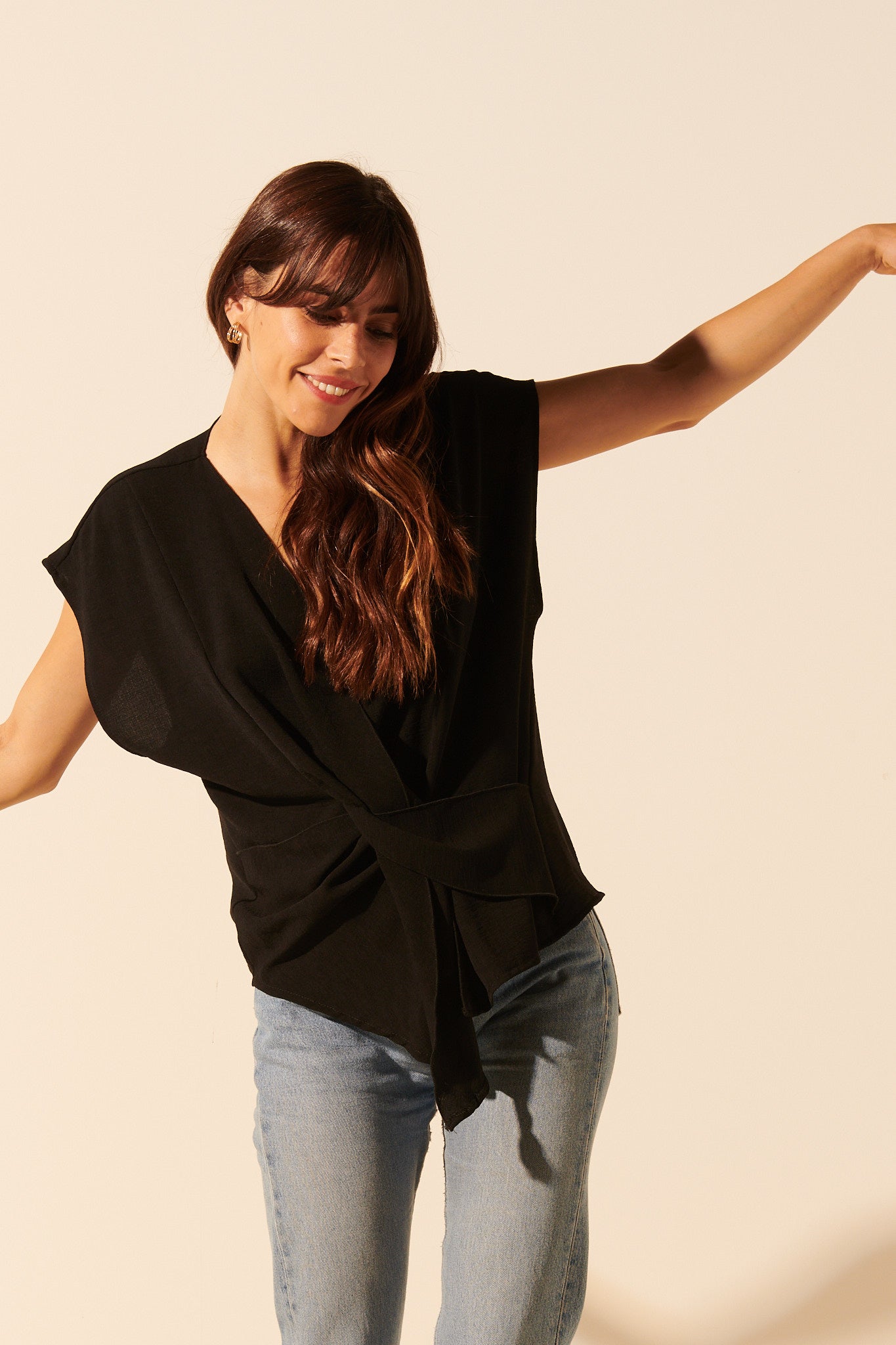 Annalivia | Blouse cache-coeur