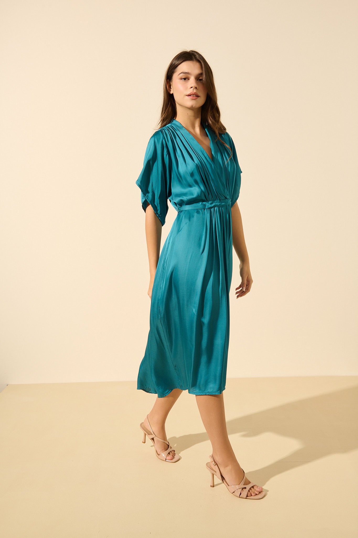 Camilla | Robe satinée