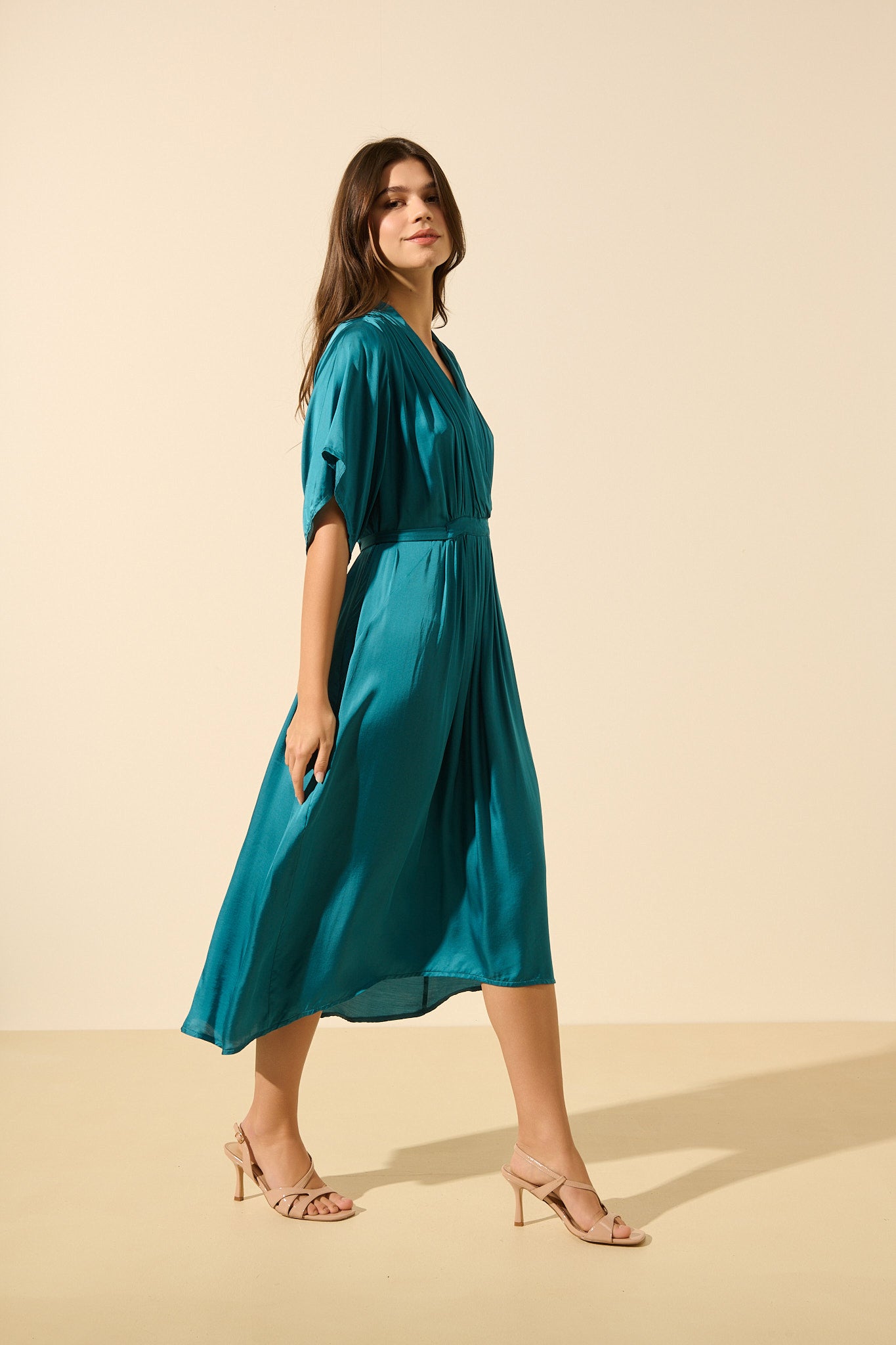 Camilla | Robe satinée