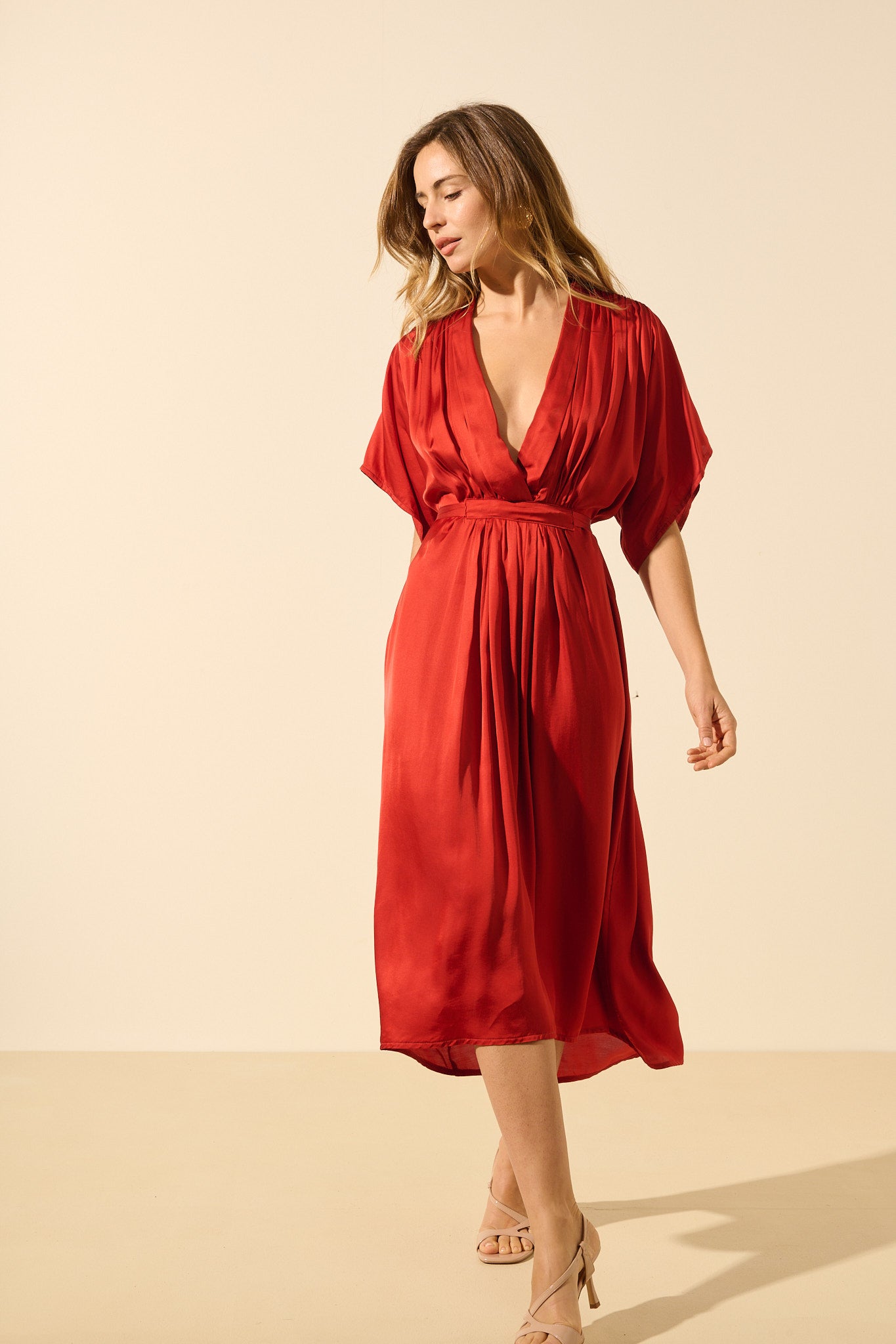 Camilla | Satin dress