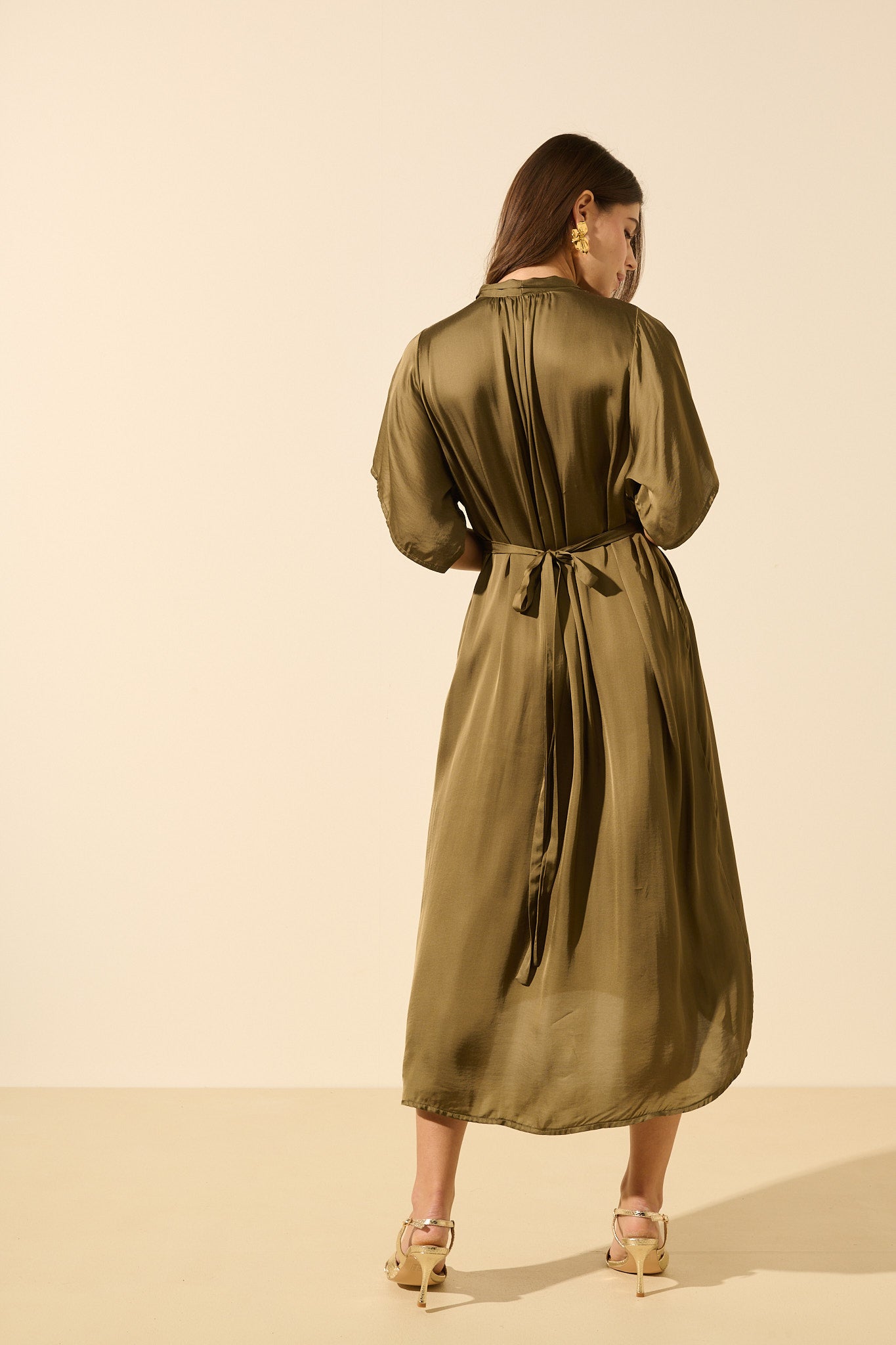 Camilla | Robe satinée