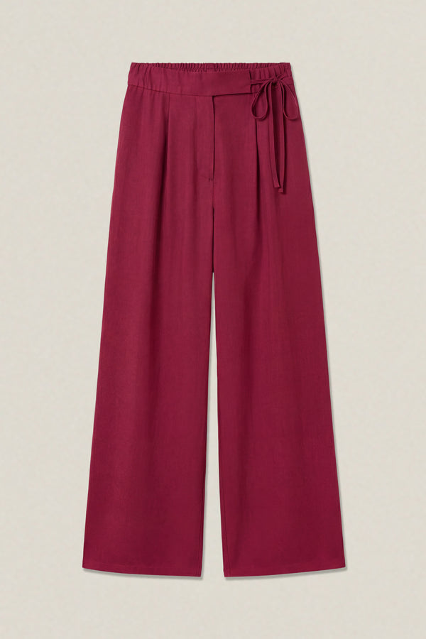 Cosimo | Wide-leg linen pants