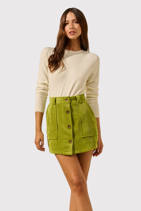 Daffy | Short button skirt