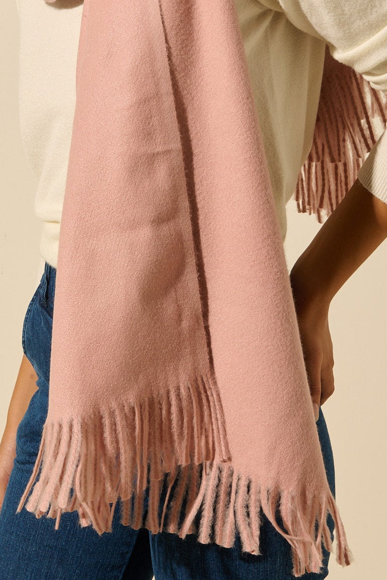 Lélia | Fringed scarf