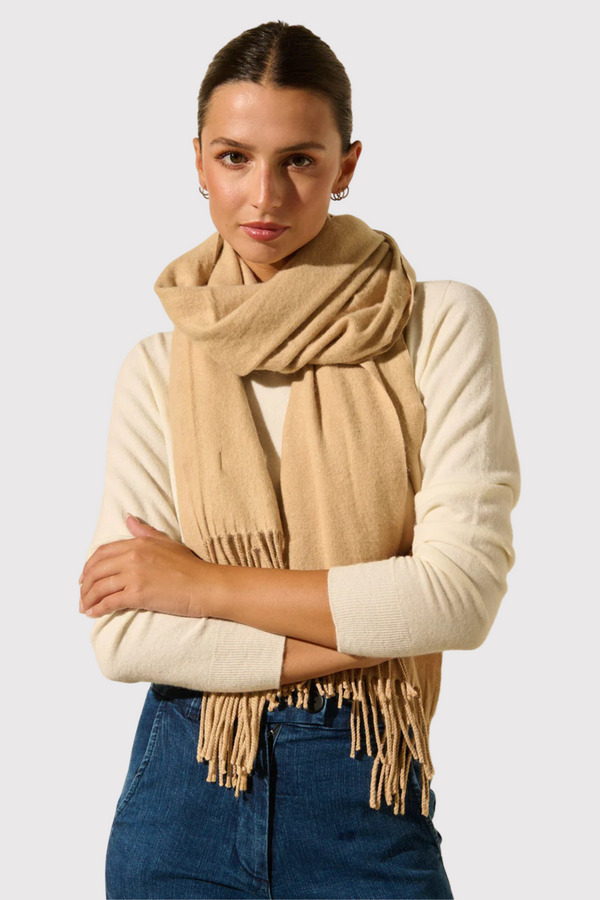 Lélia | Fringed scarf