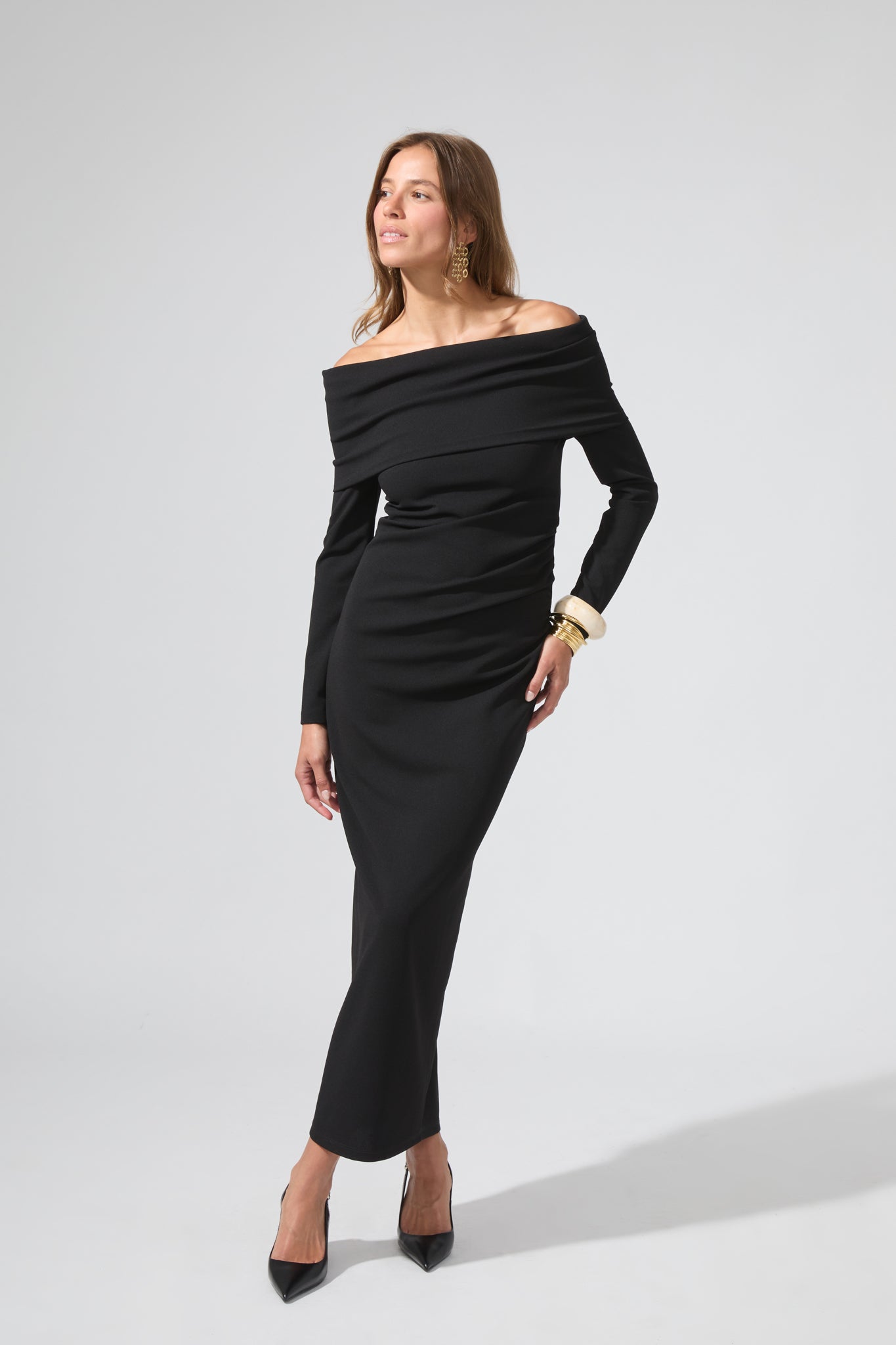 Elizabeth | Bardot long dress