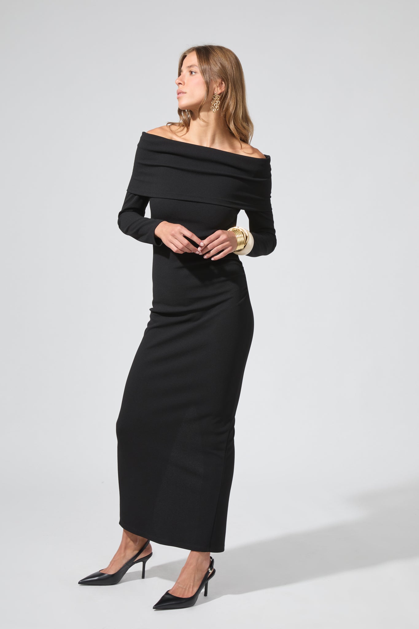 Elizabeth | Bardot long dress