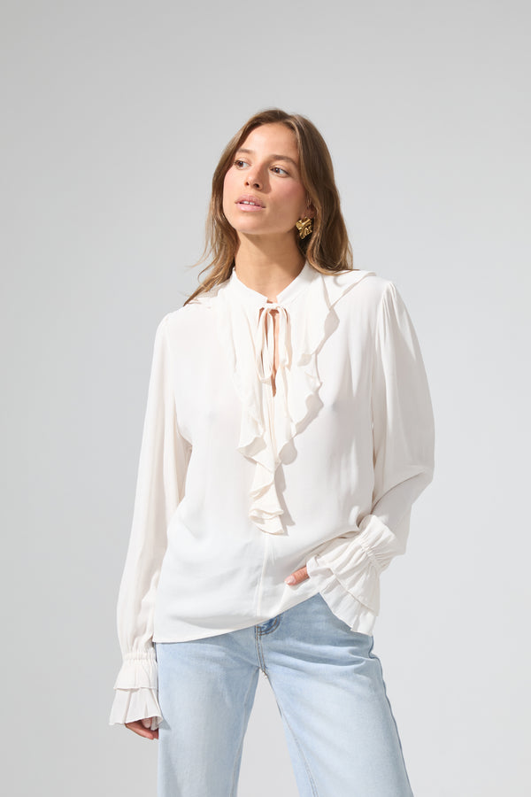 Estela | Flounced shirt