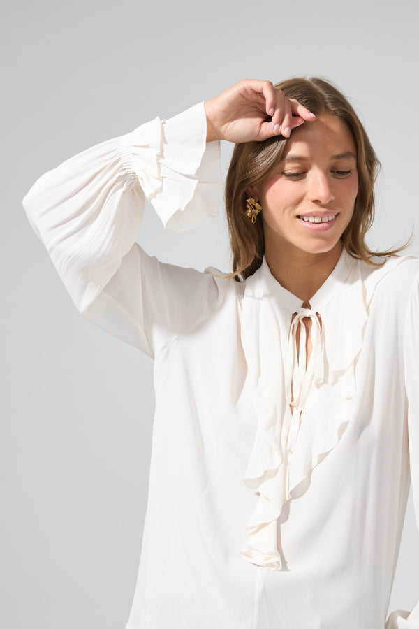 Estela | Flounced shirt