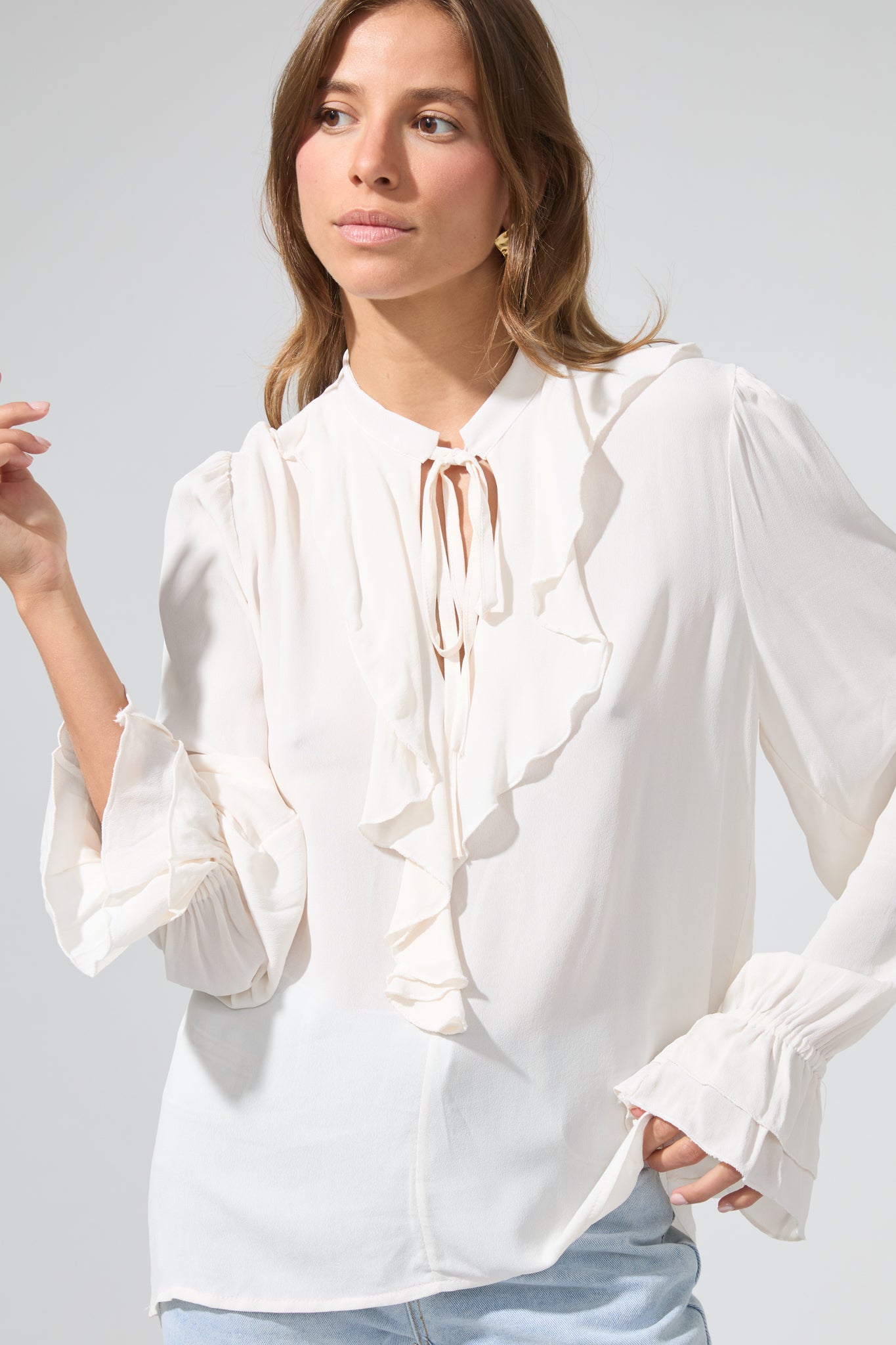 Estela | Flounced shirt