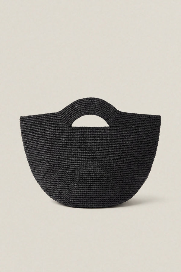 Fedor | Half-moon woven bag