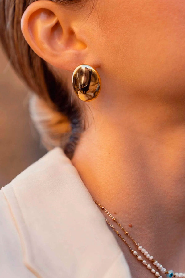 Giovanna | Boucles puces ovale