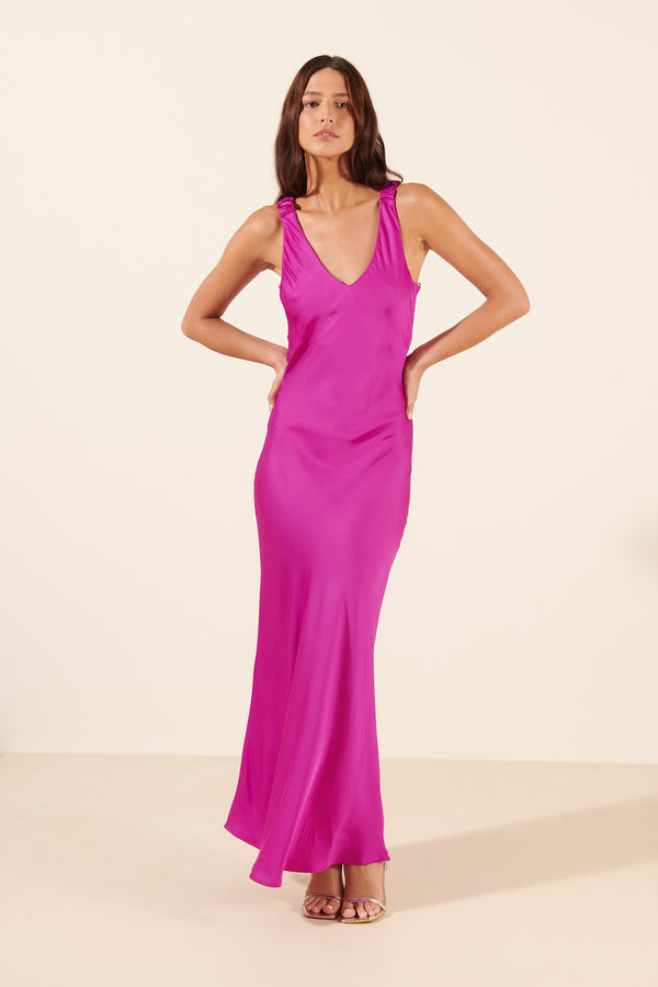 Grammy | Satin long dress