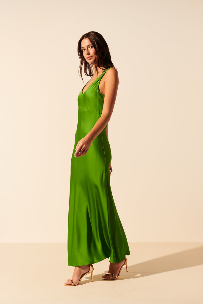 Grammy | Robe longue satinée