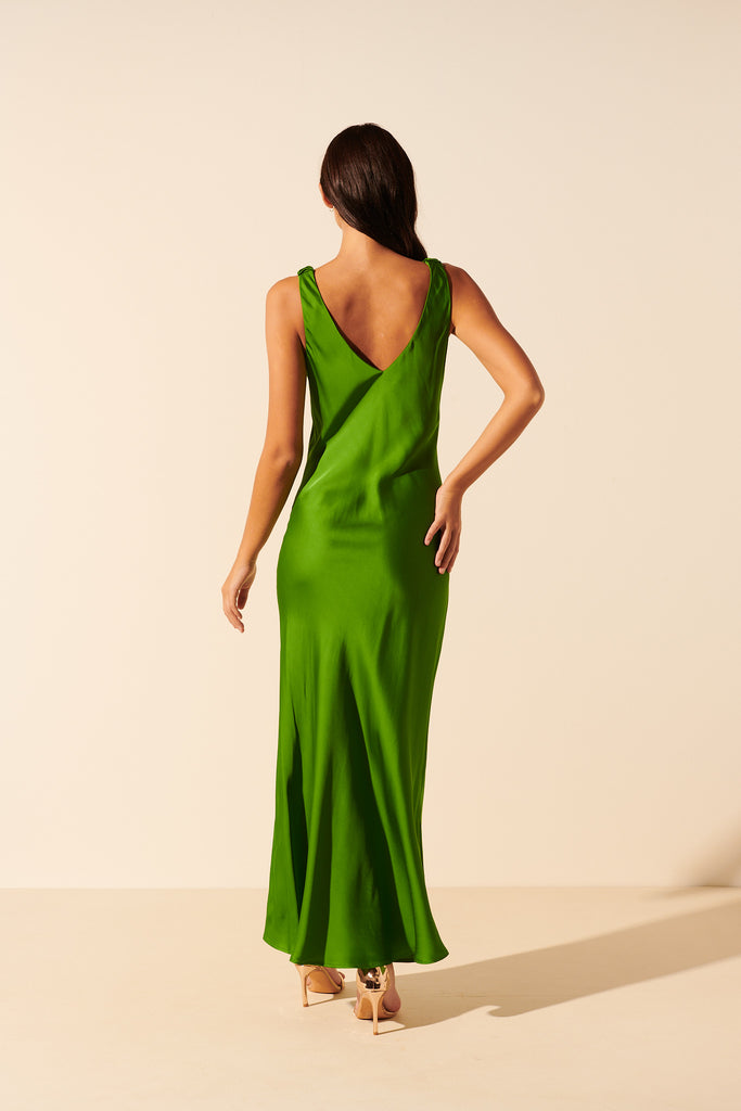 Grammy | Robe longue satinée