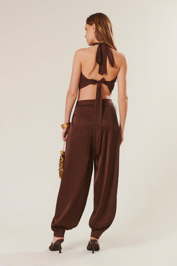 Grazia | Top satinato multiway