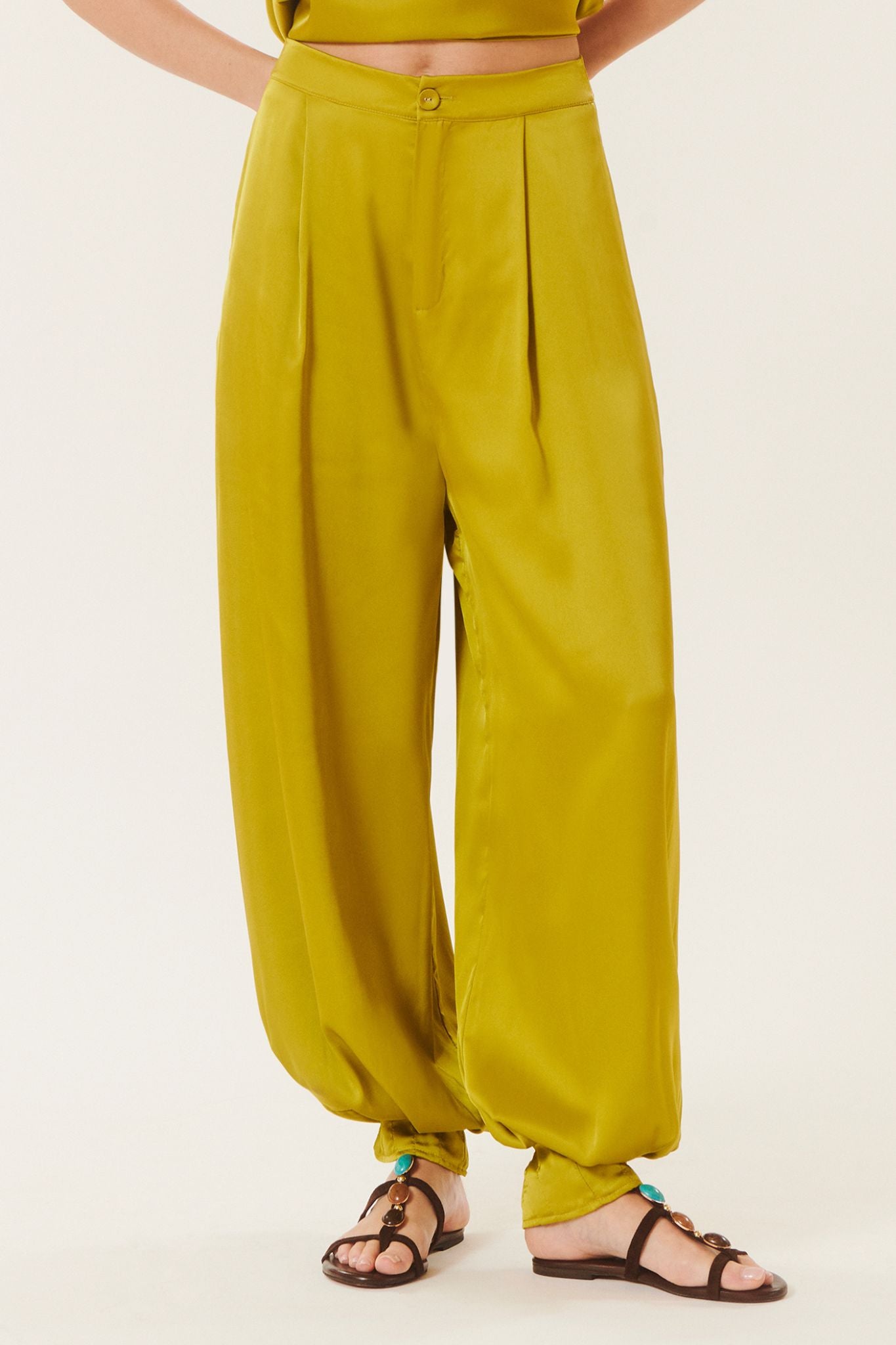 Aldo | Pantaloni satinati a palloncino