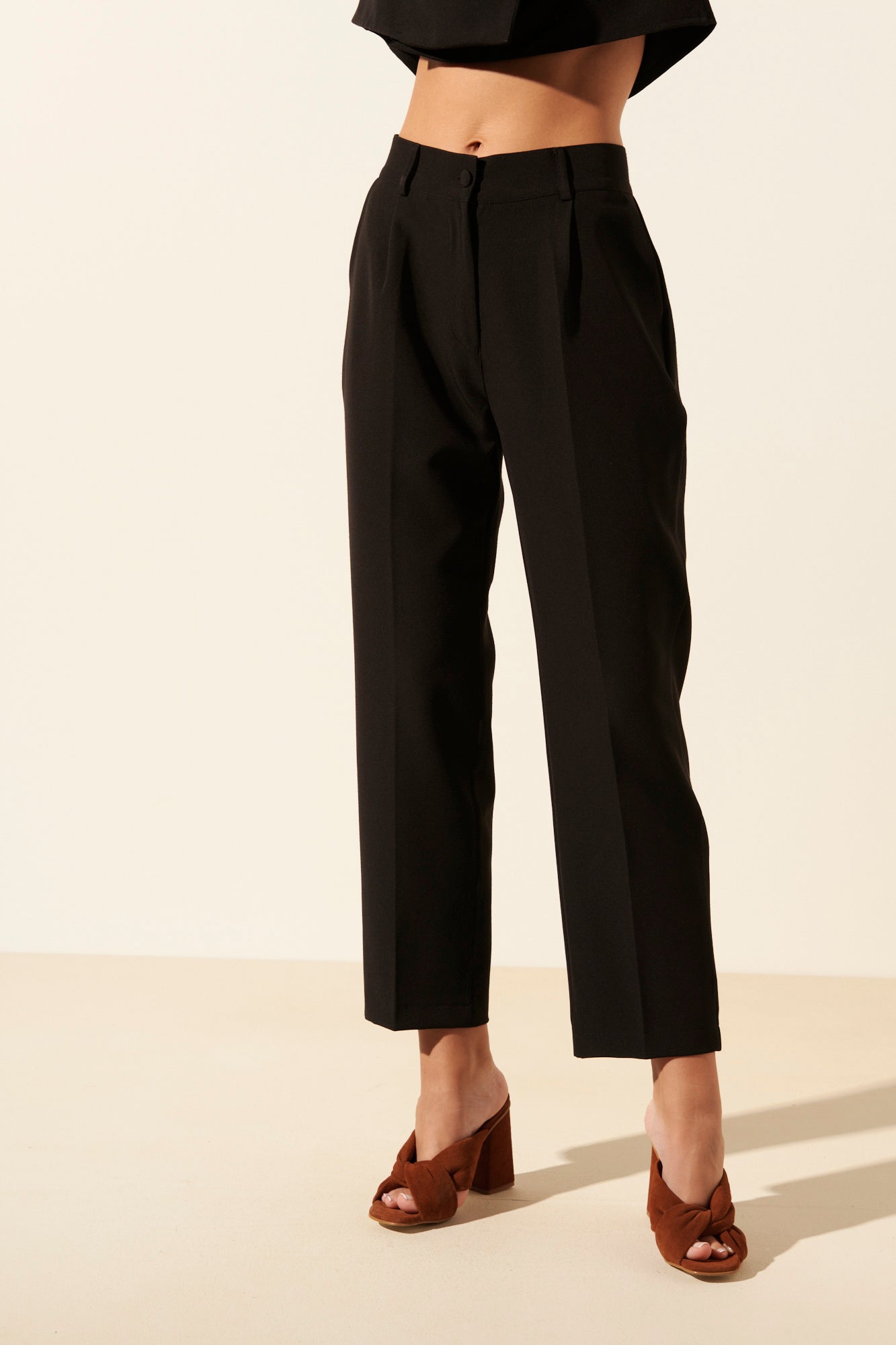 Justin | Pantalon taille haute