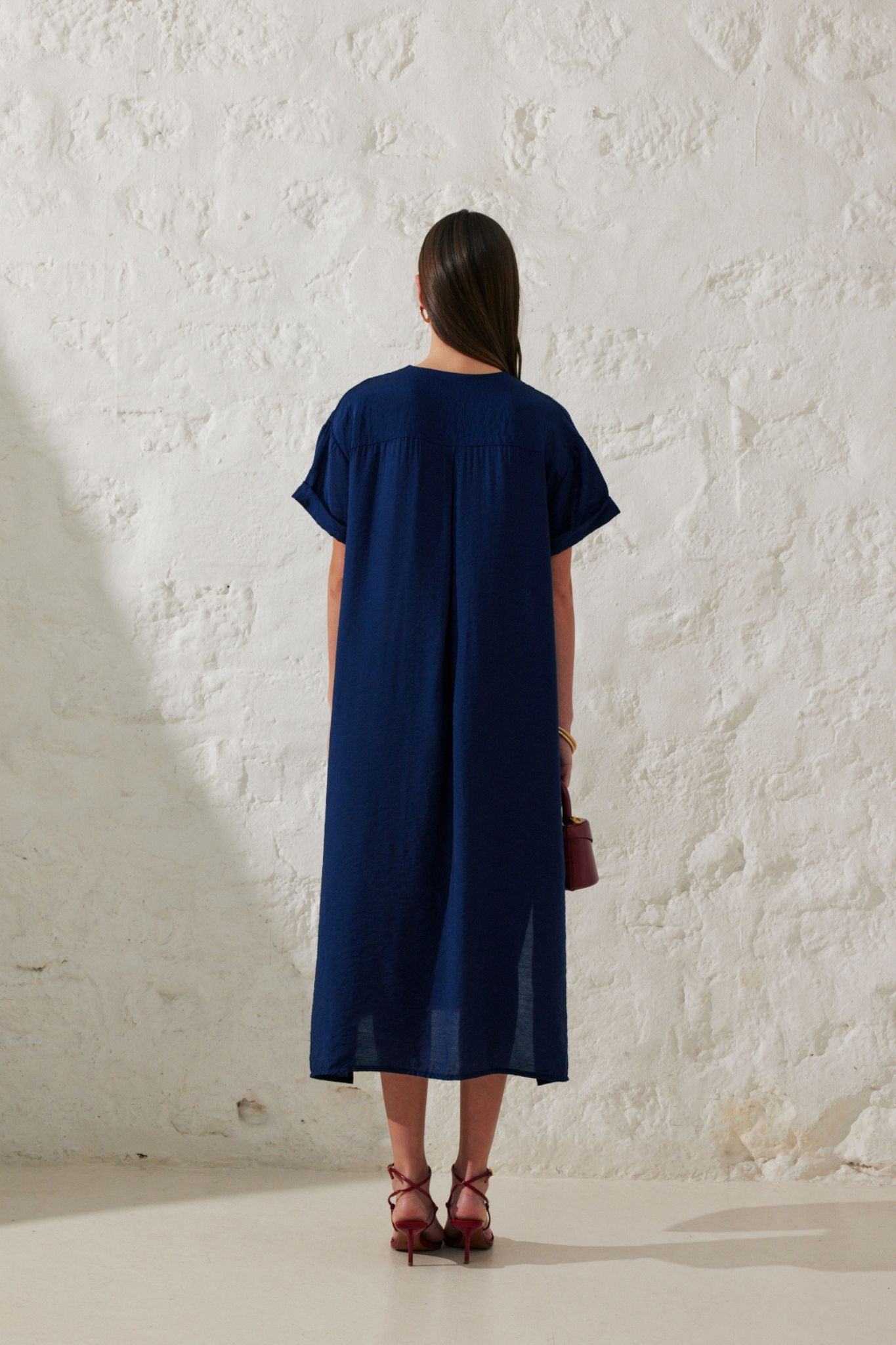 Ingrid | Button dress