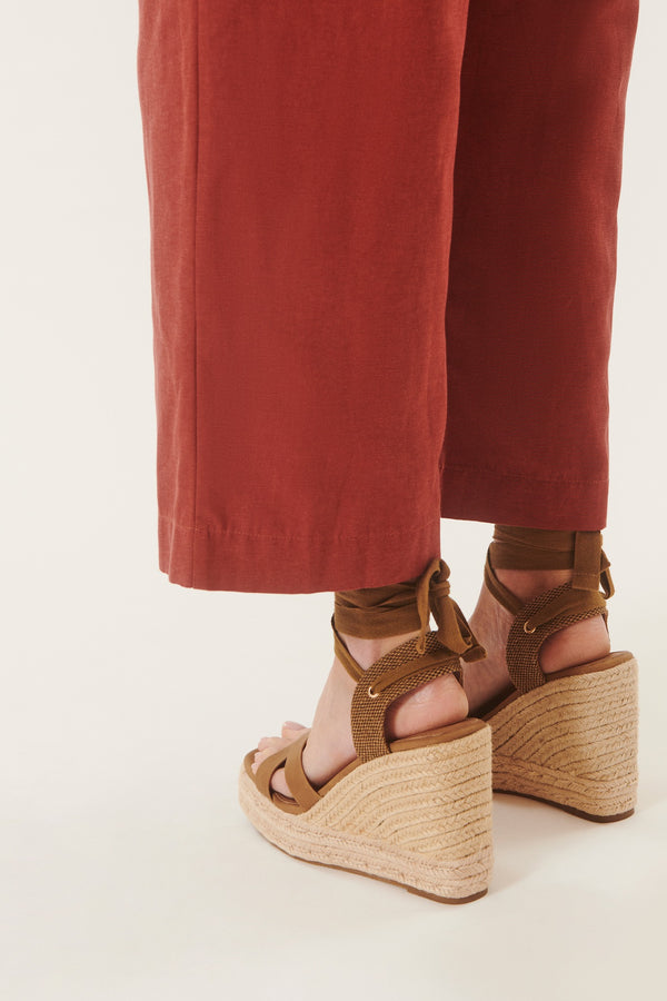 June | Sandales compensées