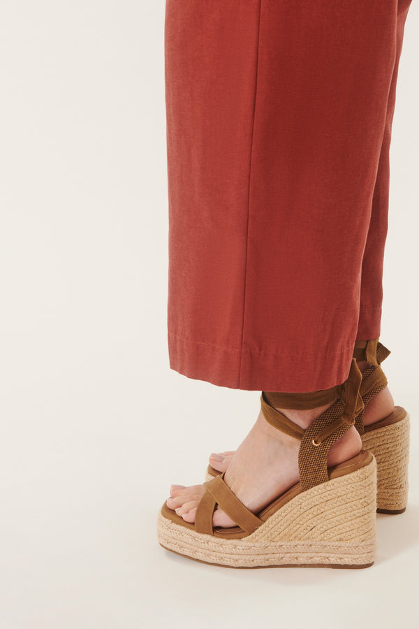 June | Sandales compensées