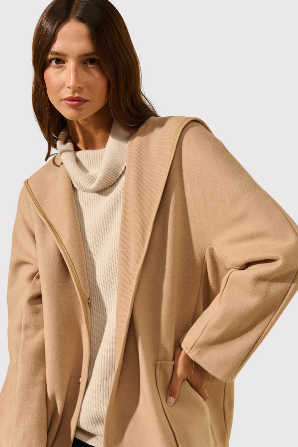 Marco | Oversized hooded jacket