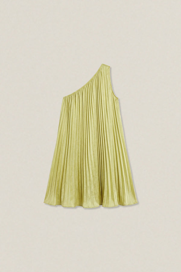 Phoebe | Robe courte plissée