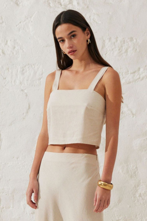 Pio | Button-up short top