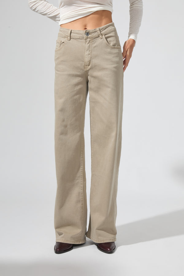 Alamo | Jeans dritti a vita alta