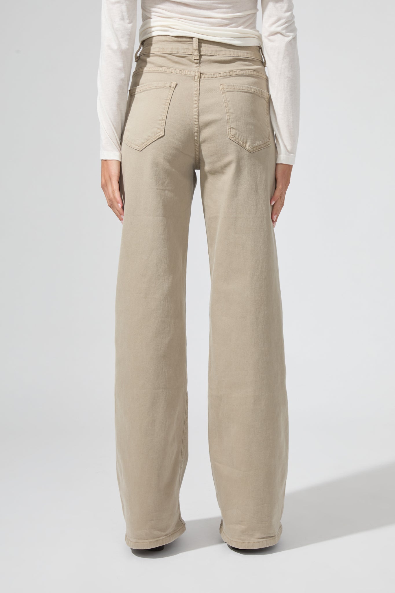 Alamo | High-waisted straight jeans