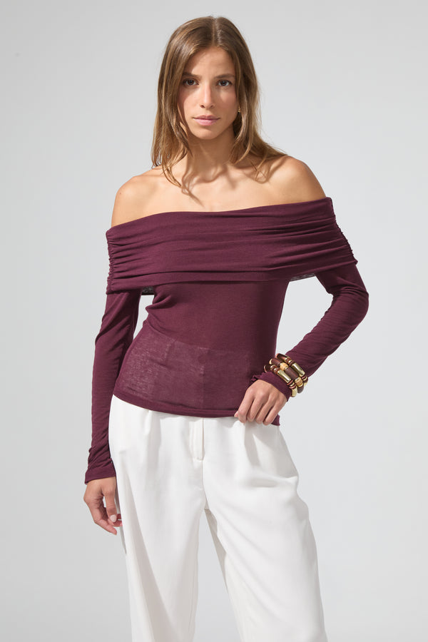 Pablo | Bare-shoulder top