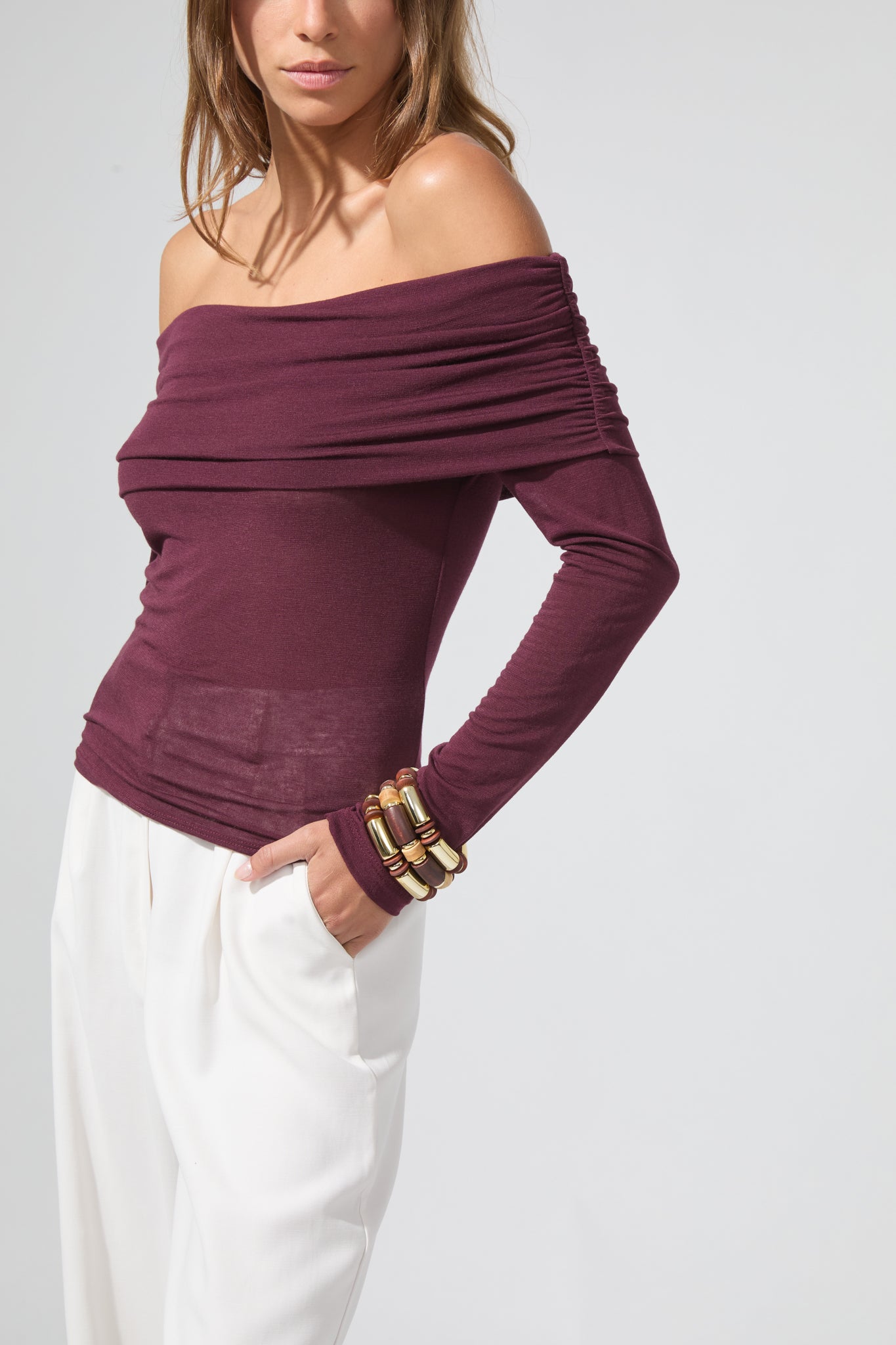 Pablo | Bare-shoulder top