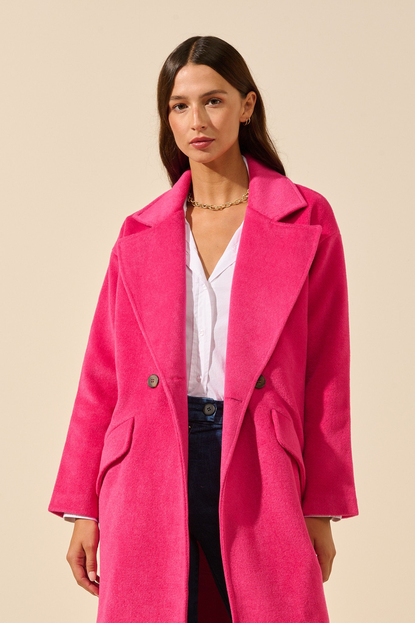 Romiti | Long oversize coat