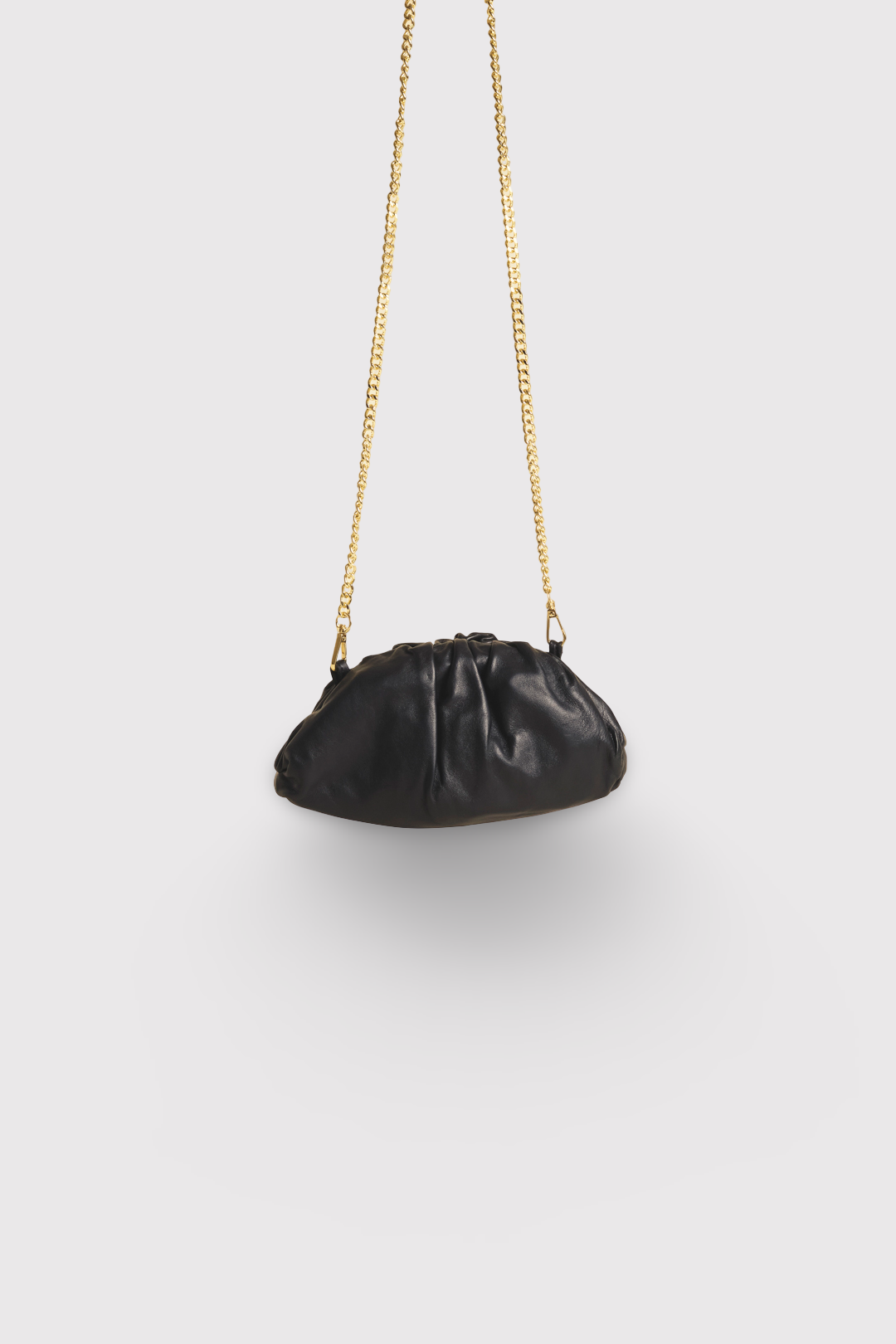 Shell | Leather purse bag