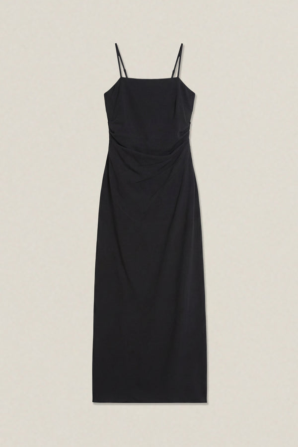 Vanessa | Robe midi à bretelles