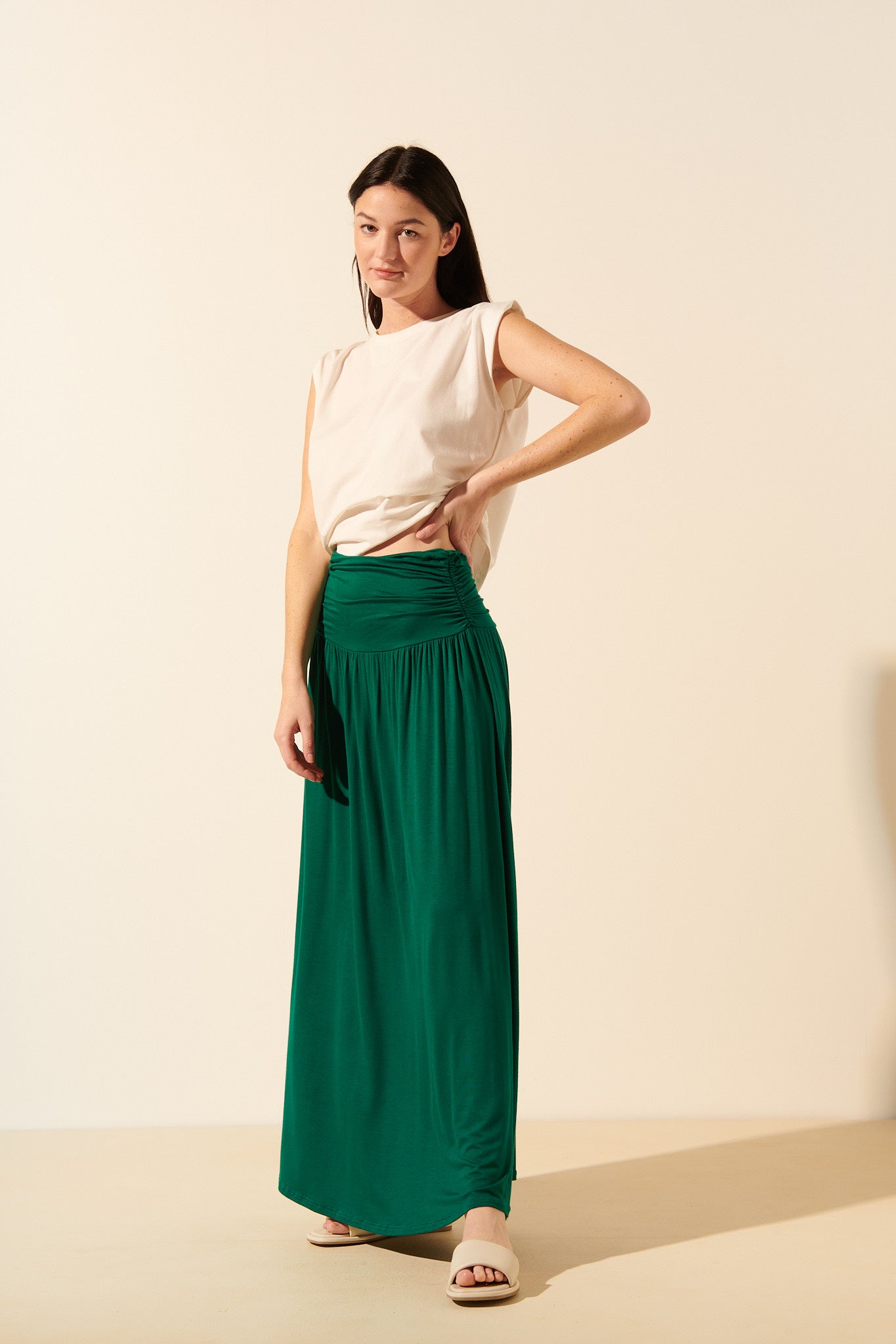 Vanina | Jupe longue fluide